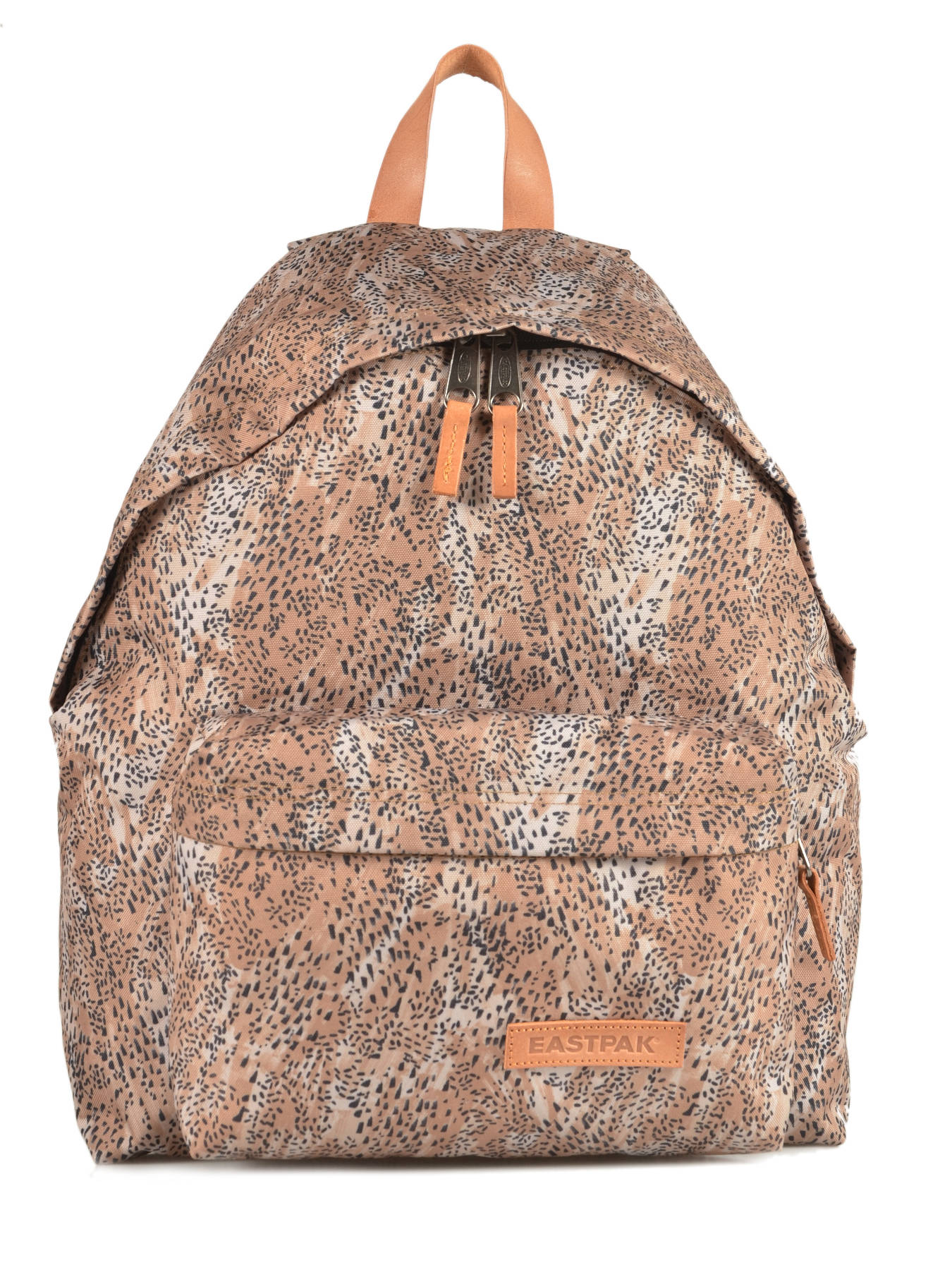 eastpak leopard print backpack