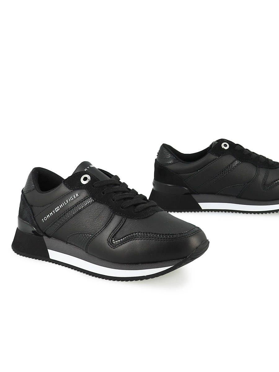 Tommy Hilfiger Sneakers Dames (Zwart) om te zoenen