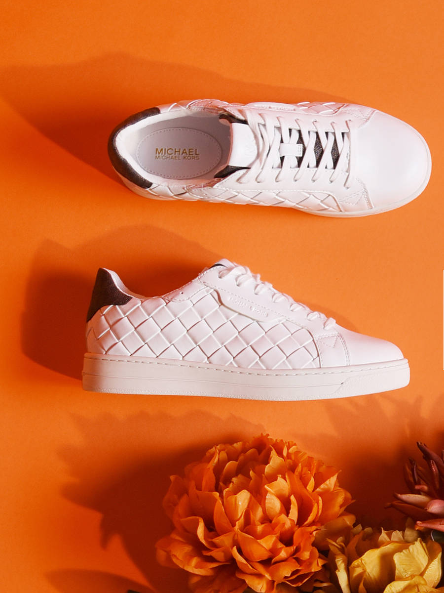 keating woven sneaker