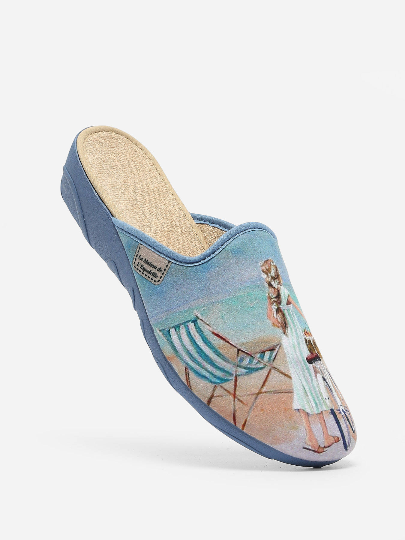 Pantoffels met sleehak clearance