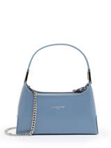 Schoudertas Suave Ace Leder Lancaster Blauw suave ace 30