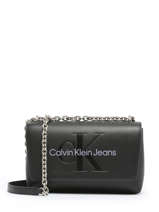 Cross Body Tas Sculpted Calvin klein jeans Zwart sculpted K607198
