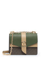 Cross Body Tas Greenwich Leder Michael kors Veelkleurig greenwich S1GGRC0B