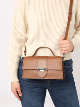 Cross Body Tas Paris Ily Leder Lancaster Rood paris ily 10-vue-porte