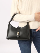 Schoudertas Foulonne Double Leder Lancaster Zwart foulonne double 60-vue-porte