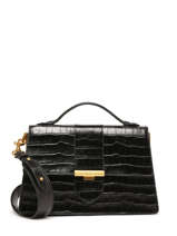 Cross Body Tas Exotic Ily Leder Lancaster Zwart exotic ily 14