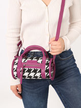 Cross Body Tas Allure Paul marius Violet allure CHARIALL-vue-porte