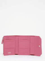 Portefeuille S Ninon Leder Lancel Roze ninon A10296-vue-porte