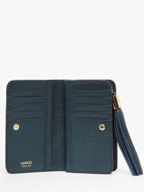 Compacte Portefeuille Premier Flirt Leder Lancel Blauw premier flirt A11136-vue-porte