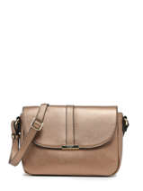 Cross Body Tas Ambre Hexagona Bruin ambre 389965
