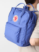 Rugzak Knken 1 Compartiment Fjallraven Blauw kanken 23510-vue-porte
