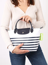 Longchamp Le pliage marinire Handtas Veelkleurig-vue-porte