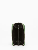 Portemonnee Met Kaarthouder Mirage Leder Milano Groen mirage MI19043A-vue-porte