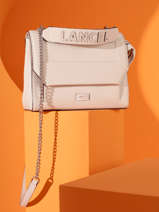 Handtas S Ninon Leder Lancel Beige ninon A09221