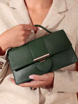 Cross Body Tas Ily Leder Lancaster Groen ily 10