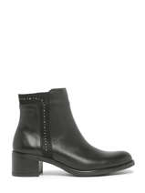 Enkellaarsjes Chiara Uit Leder Dorking Zwart women D9134