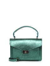 Cross Body Tas Nine Leder Milano Groen nine NI21061N