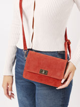 Cross Body Tas Velvet Leder Milano velvet VE23061-vue-porte