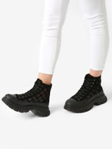 Sneakers Karl lagerfeld Zwart women KL42959F-vue-porte