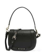 Cross Body Tas Ella Leder Le tanneur Zwart ella TNGI1210