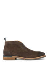 Derby Veterschoenen Pilot Desert Uit Leder Schmoove Bruin men MEVS0421