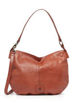 Cross Body Tas Heritage Leder Biba Rood heritage BT17