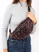 Heuptasje Ciao Boum Pailletten Miniprix Roze ciao boum 650-vue-porte