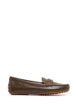 Barnsbury Mocassins Uit Leder Lauren ralph lauren Groen women 85284710