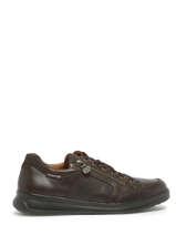 Derby Veterschoenen Lisandro Uit Leder Mephisto Bruin men P5143425