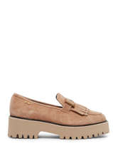 Mocassins Uit Leder Nathan baume Bruin women 232N10