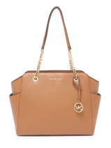 Schoudertas Jacquelyn Leder Michael kors Bruin jacquelyn F3G6JT6L