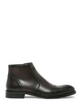 Combani Boots Uit Leder Kdopa Grijs men COMBANI