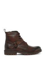 Boots Massa Uit Leder Kdopa Bruin men MASSA
