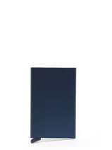 Kaarthouder Aluminium Secrid Blauw alu 00C