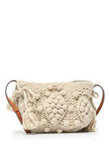 Cross Body Tas Mini 24h Wol Gerard darel Beige wool W436