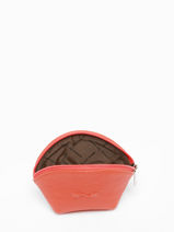 Portemonnee Leder Nathan baume Oranje original n 340N-vue-porte