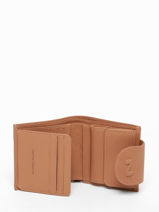 Portefeuille Trifold Leder Nathan baume Bruin original n 116N-vue-porte