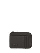Portemonnee Met Kaarthouder Original N Leder Nathan baume Zwart original n 217N