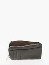 Portemonnee Met Kaarthouder Original N Leder Nathan baume Zwart original n 217N-vue-porte