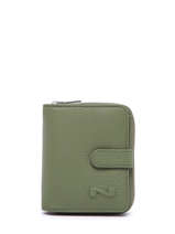 Portefeuille Leder Nathan baume Groen original n 100253N