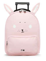 Kinderkoffer Trixie Roze animals 87