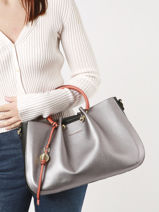 Handtas Gretel Ted lapidus Grijs gretel TLAU8924-vue-porte