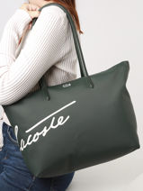 Handtas L.12.12 Concept Seasonal Lacoste Groen l.12.12 concept seasonal NF4473SJ-vue-porte