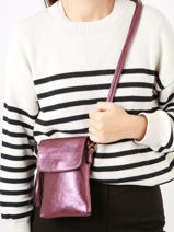 Cross Body Tas Scintillant Miniprix Violet scintillant S-vue-porte