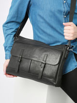 Business Tas Arthur & aston Zilver antonio 7-vue-porte