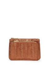 Portemonnee Leder Mila louise Bruin vintage 23690D2