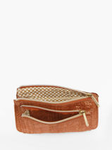 Portemonnee Leder Mila louise Bruin vintage 23690D2-vue-porte