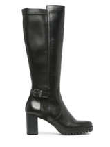 Laarzen Met Hak Evie Uit Leder Dorking Zwart theme D8955