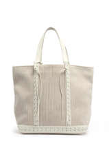 Handtas Cabas Fluweel Vanessa bruno Beige cabas 11V40315