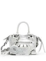 Cross Body Tas Patent Steve madden Zilver patent 13000975